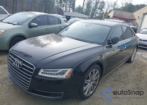 2015 Audi A8 L 3.0T from USA, damaged, VIN WAU3GAFD1FN028410